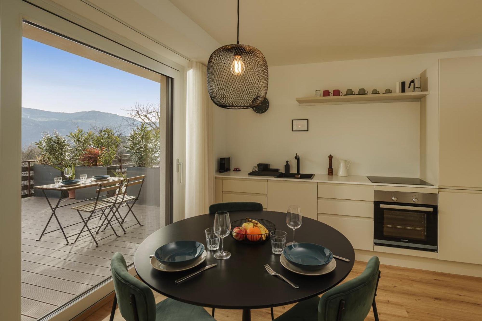 Mountain View Suites Tisens 外观 照片