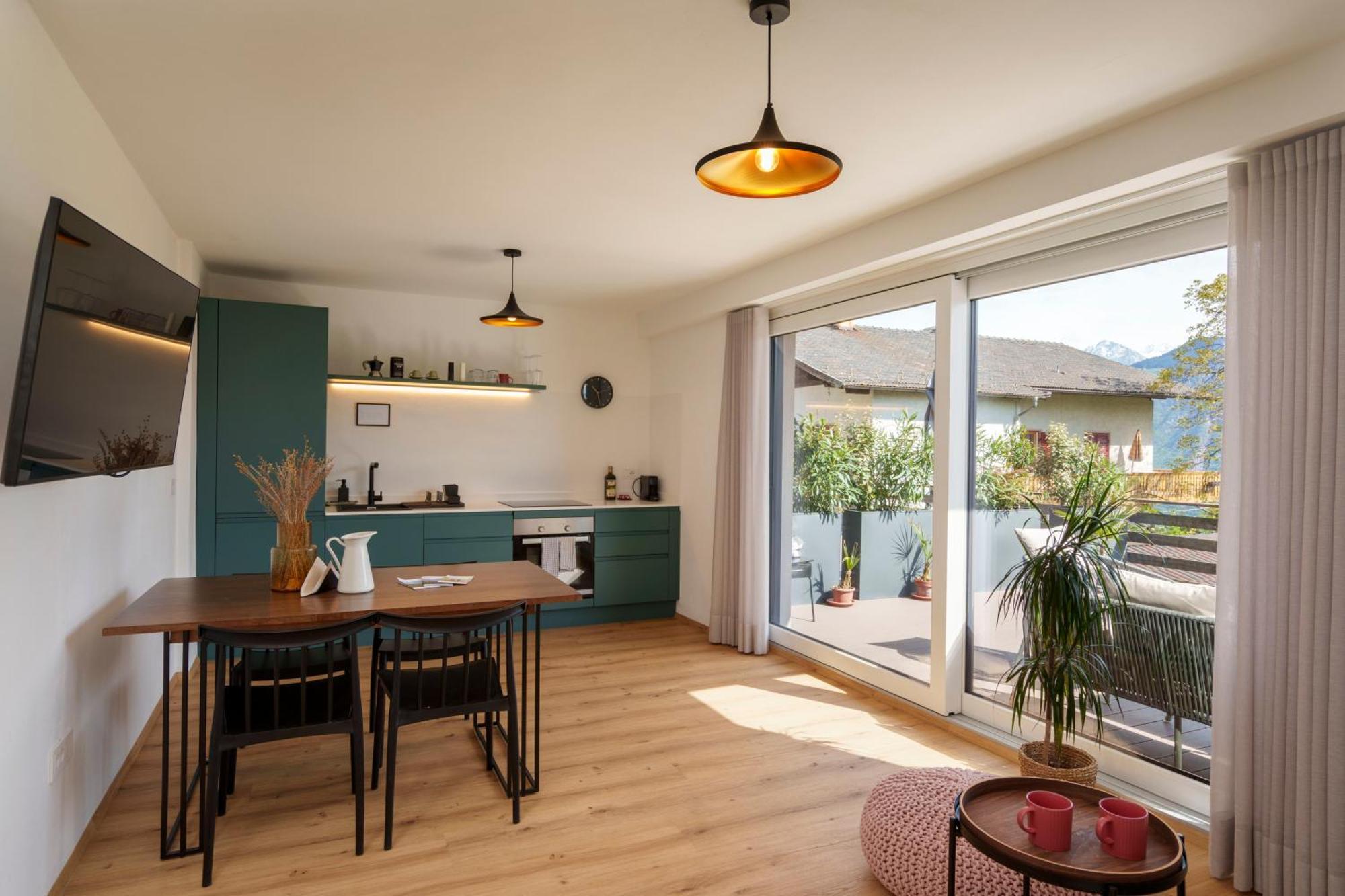 Mountain View Suites Tisens 外观 照片