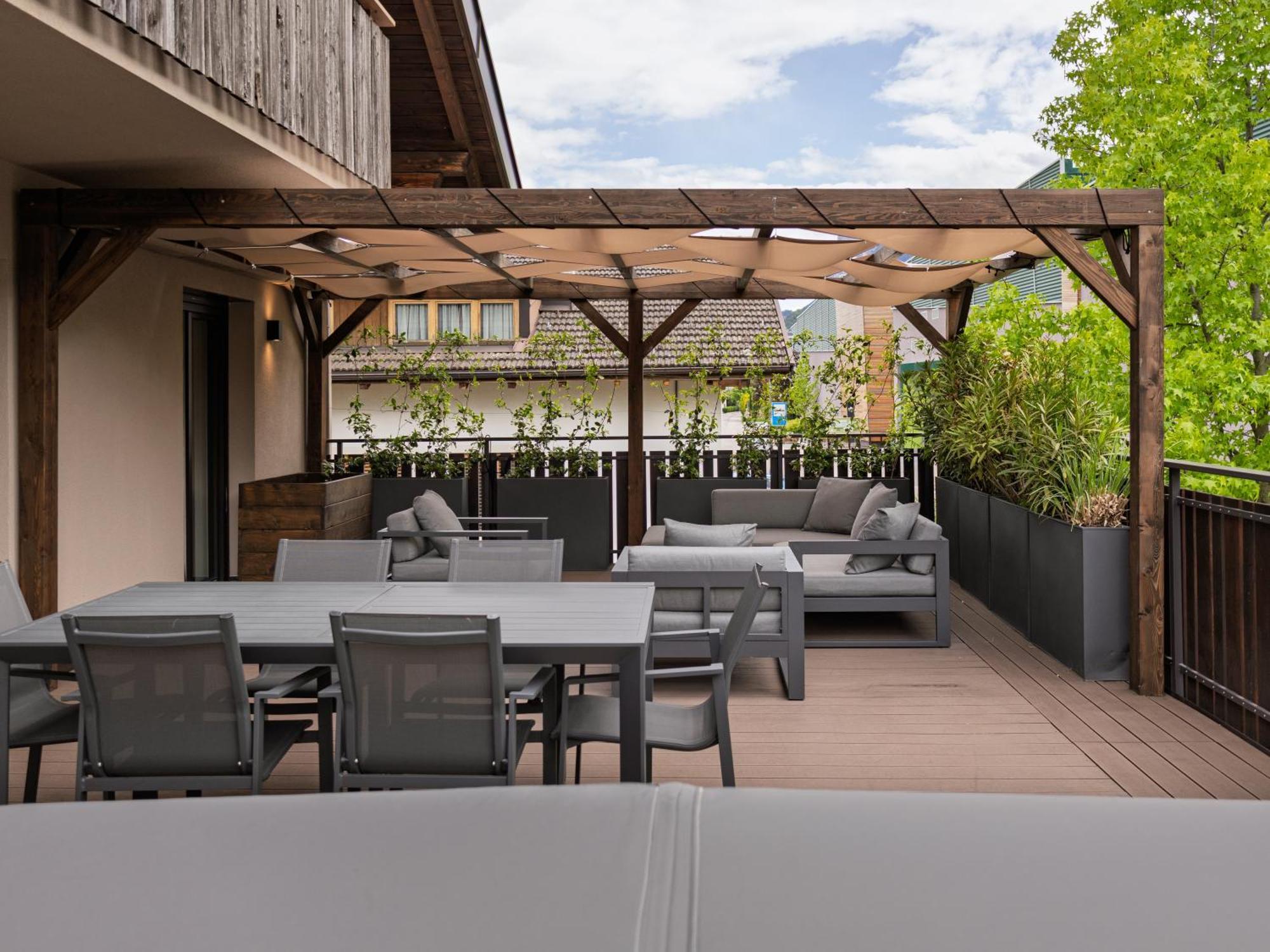 Mountain View Suites Tisens 外观 照片