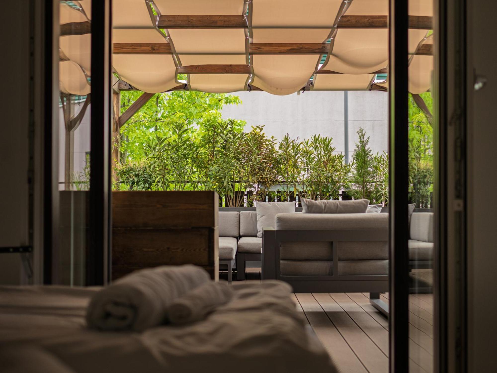 Mountain View Suites Tisens 外观 照片