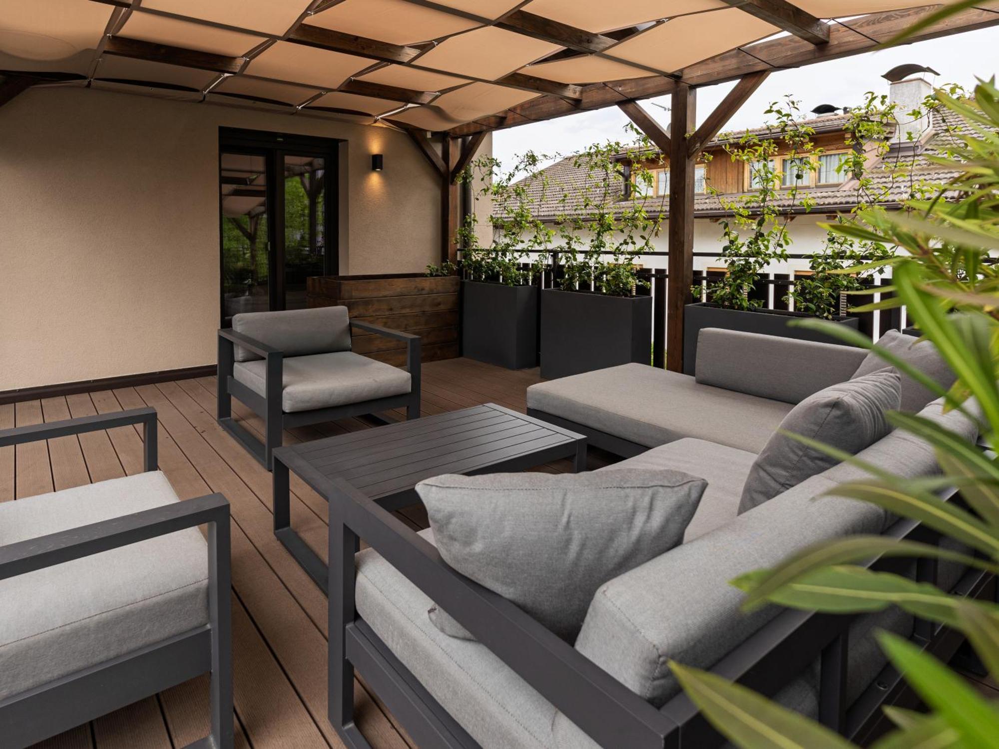Mountain View Suites Tisens 外观 照片
